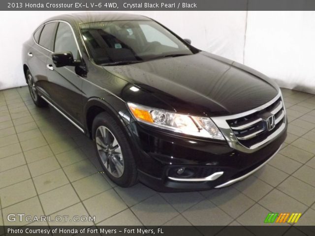 2013 Honda Crosstour EX-L V-6 4WD in Crystal Black Pearl