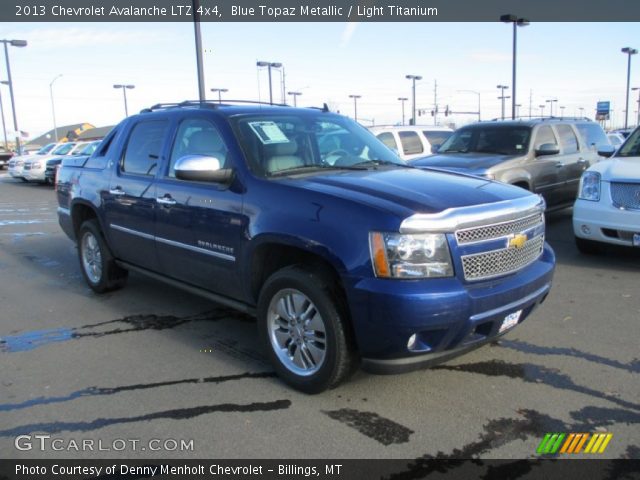 2013 Chevrolet Avalanche LTZ 4x4 in Blue Topaz Metallic