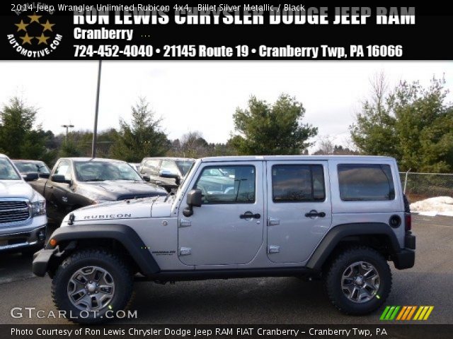2014 Jeep Wrangler Unlimited Rubicon 4x4 in Billet Silver Metallic