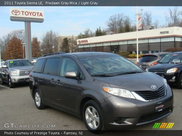 2011 Toyota Sienna LE in Predawn Gray Mica