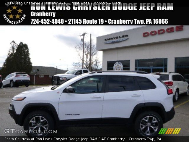 2014 Jeep Cherokee Trailhawk 4x4 in Bright White