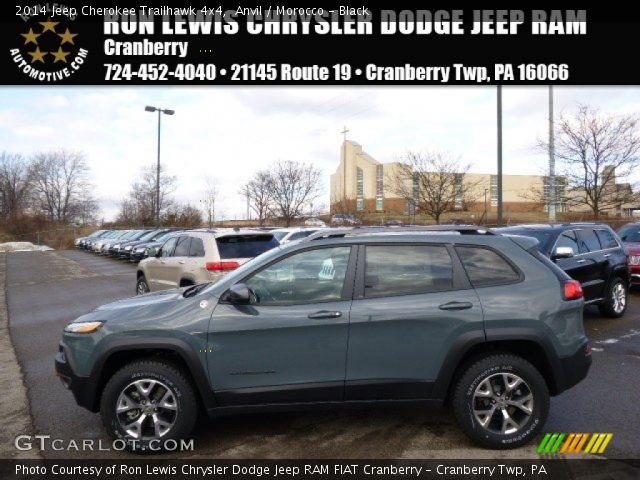2014 Jeep Cherokee Trailhawk 4x4 in Anvil