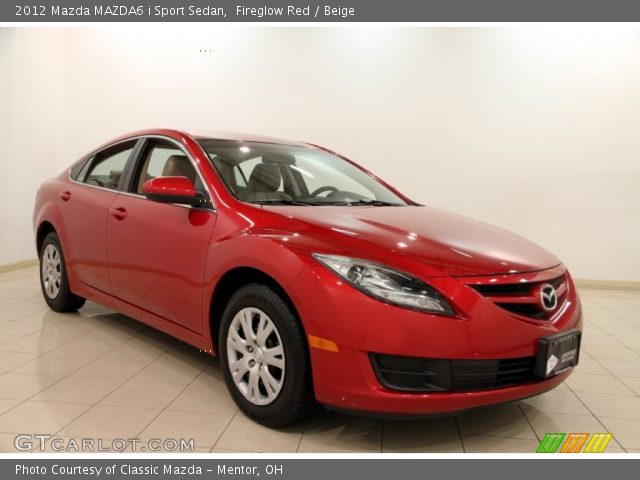 2012 Mazda MAZDA6 i Sport Sedan in Fireglow Red