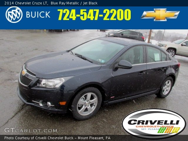 2014 Chevrolet Cruze LT in Blue Ray Metallic