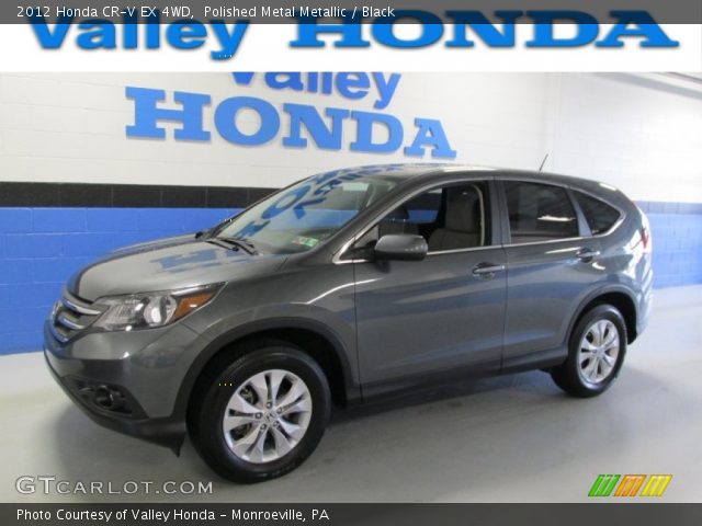 2012 Honda CR-V EX 4WD in Polished Metal Metallic