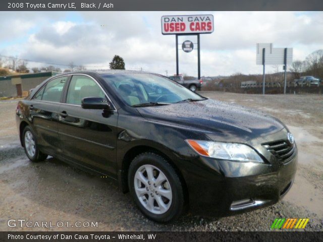 2008 Toyota Camry LE in Black