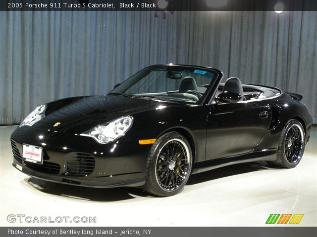 2005 Porsche 911 Turbo S Cabriolet in Black