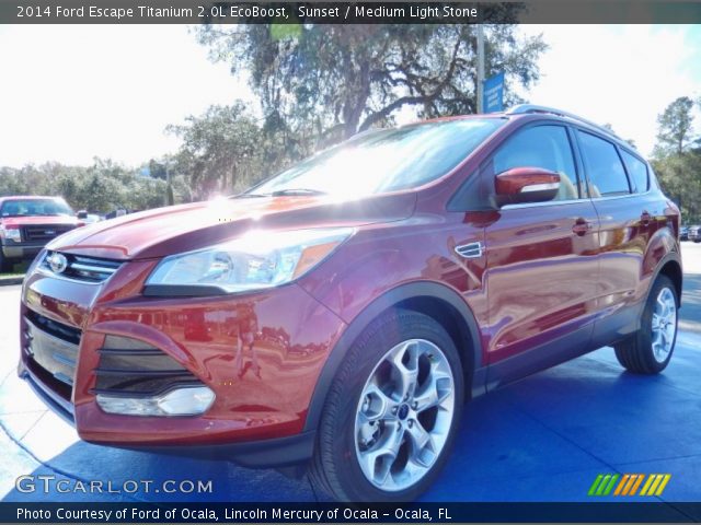 2014 Ford Escape Titanium 2.0L EcoBoost in Sunset