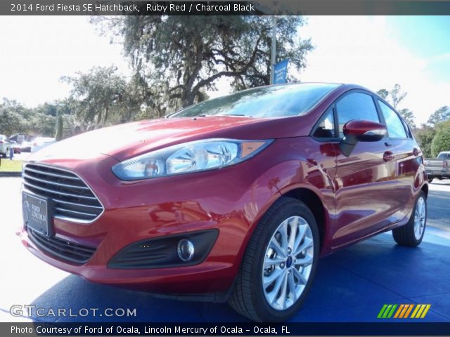2014 Ford Fiesta SE Hatchback in Ruby Red