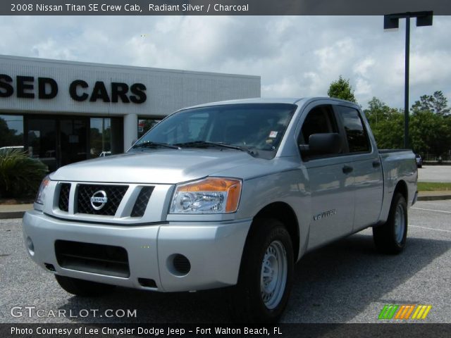 2008 Nissan Titan SE Crew Cab in Radiant Silver