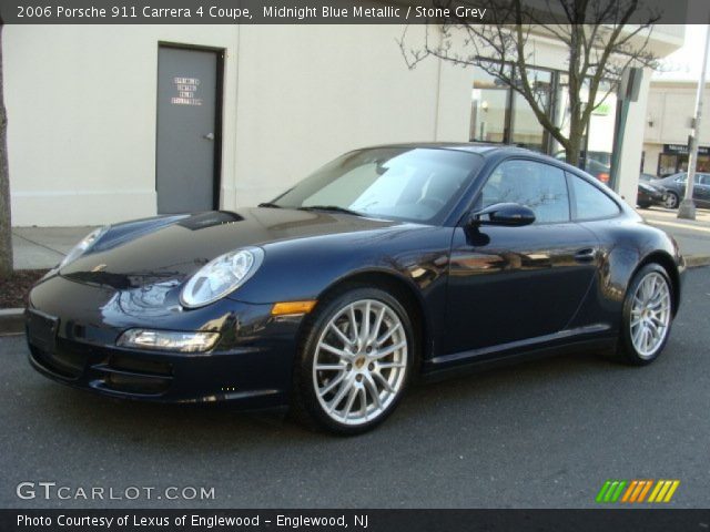 2006 Porsche 911 Carrera 4 Coupe in Midnight Blue Metallic