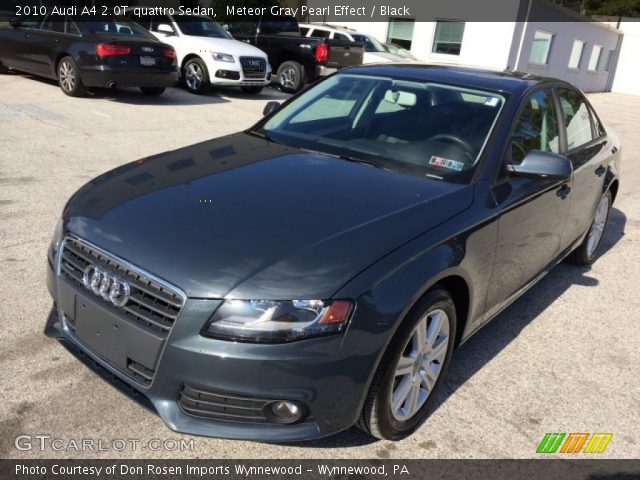 2010 Audi A4 2.0T quattro Sedan in Meteor Gray Pearl Effect