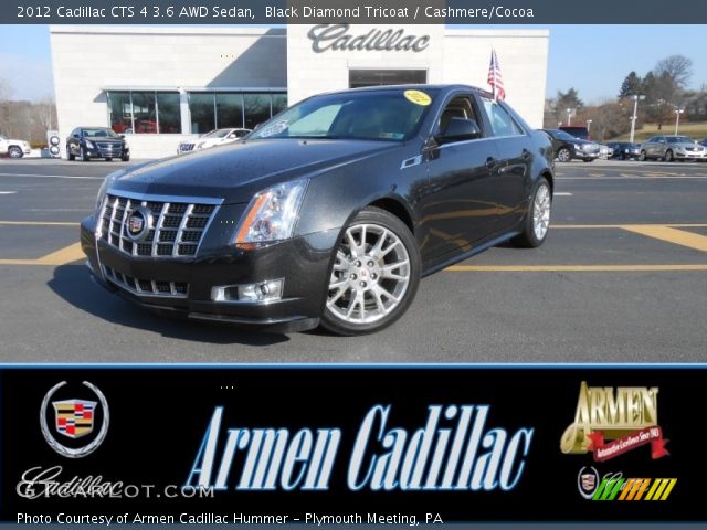 2012 Cadillac CTS 4 3.6 AWD Sedan in Black Diamond Tricoat