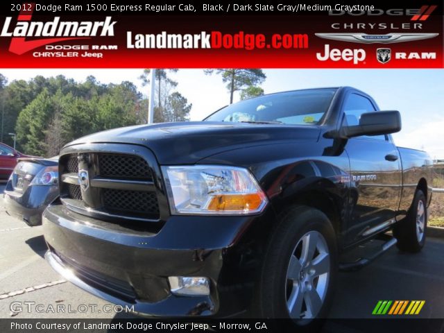 2012 Dodge Ram 1500 Express Regular Cab in Black