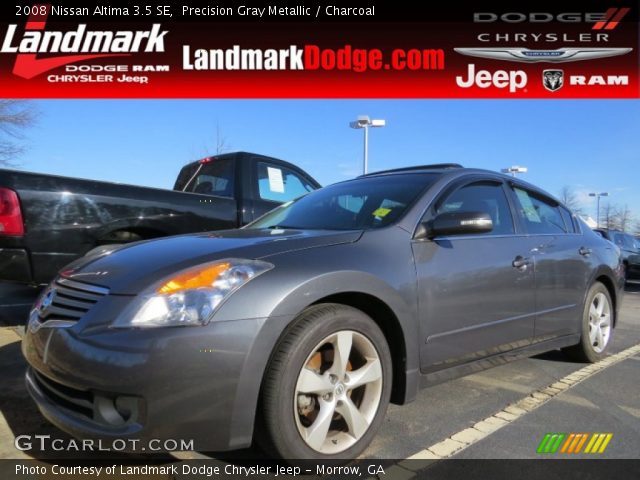 2008 Nissan Altima 3.5 SE in Precision Gray Metallic