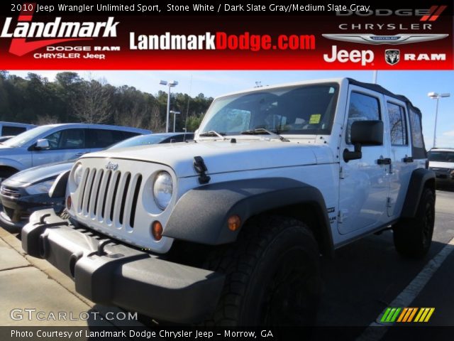 2010 Jeep Wrangler Unlimited Sport in Stone White
