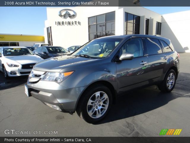 2008 Acura MDX Technology in Sterling Gray Metallic