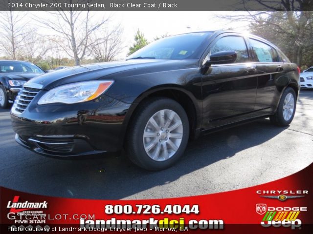 2014 Chrysler 200 Touring Sedan in Black Clear Coat