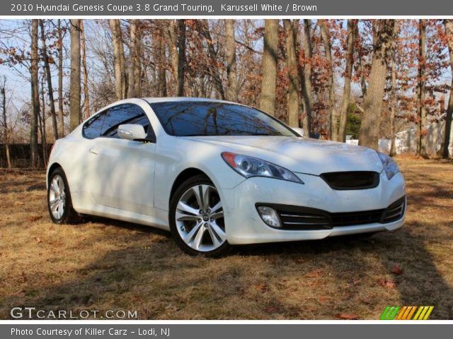2010 Hyundai Genesis Coupe 3.8 Grand Touring in Karussell White