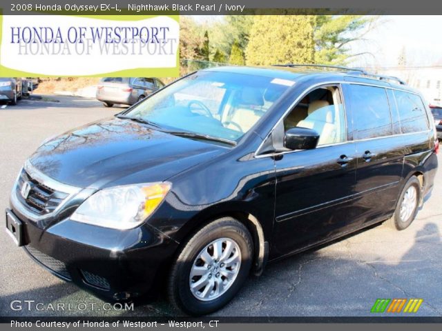 2008 Honda Odyssey EX-L in Nighthawk Black Pearl