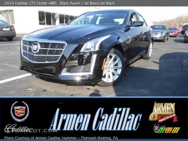 2014 Cadillac CTS Sedan AWD in Black Raven