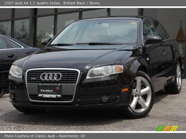 2007 Audi A4 3.2 quattro Sedan in Brilliant Black