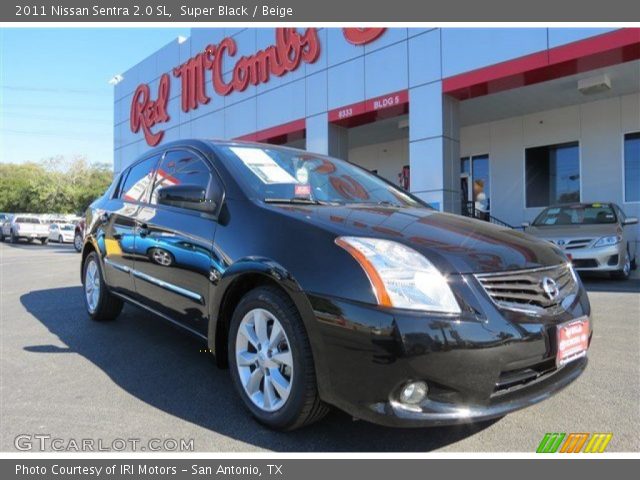 2011 Nissan Sentra 2.0 SL in Super Black
