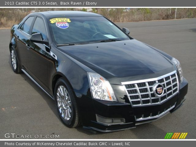 2013 Cadillac CTS 3.0 Sedan in Black Raven