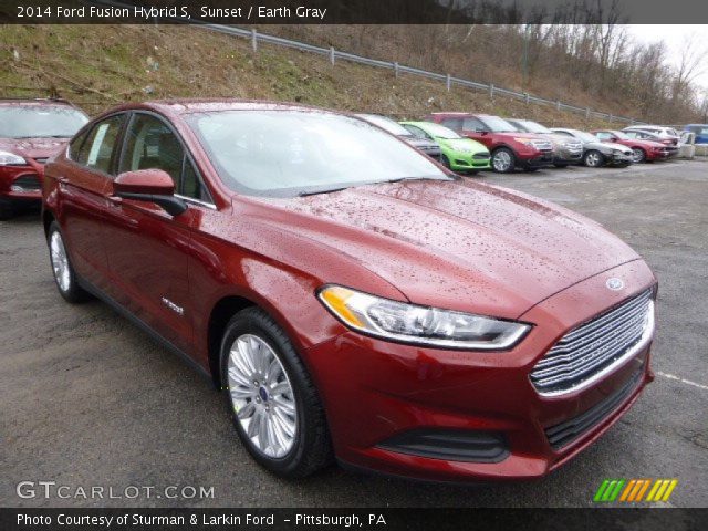 2014 Ford Fusion Hybrid S in Sunset