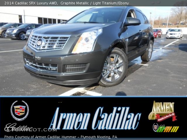 2014 Cadillac SRX Luxury AWD in Graphite Metallic
