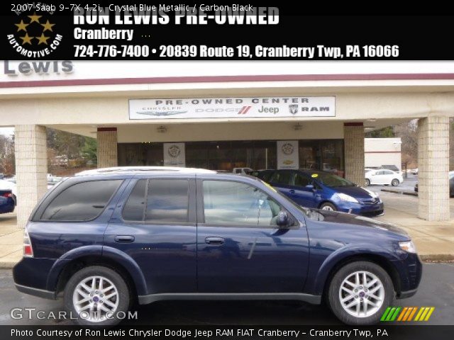 2007 Saab 9-7X 4.2i in Crystal Blue Metallic