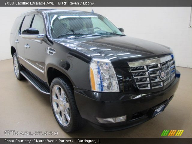 2008 Cadillac Escalade AWD in Black Raven