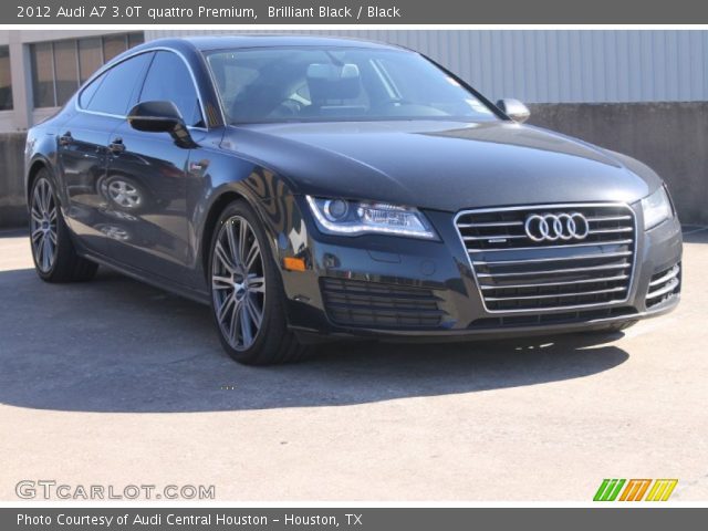 2012 Audi A7 3.0T quattro Premium in Brilliant Black