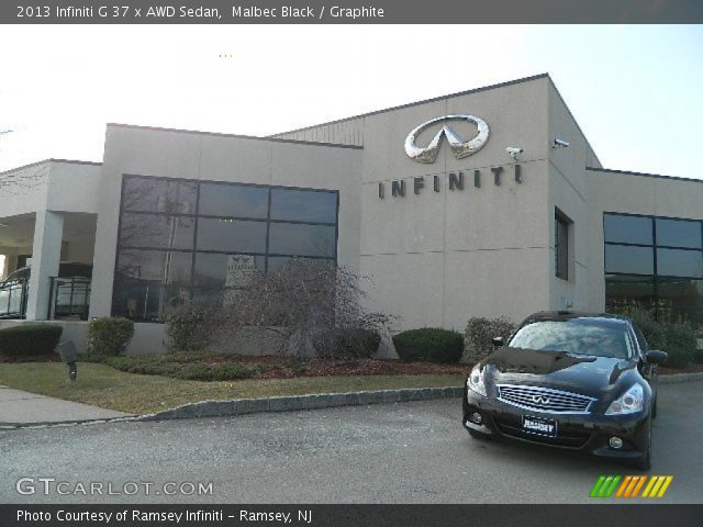 2013 Infiniti G 37 x AWD Sedan in Malbec Black