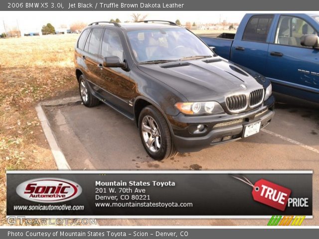 2006 BMW X5 3.0i in Jet Black