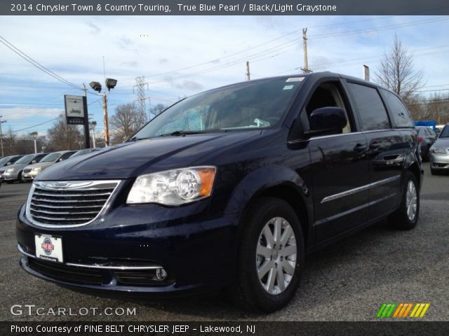 2014 Chrysler Town & Country Touring in True Blue Pearl