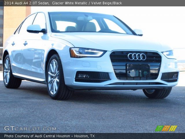 2014 Audi A4 2.0T Sedan in Glacier White Metallic