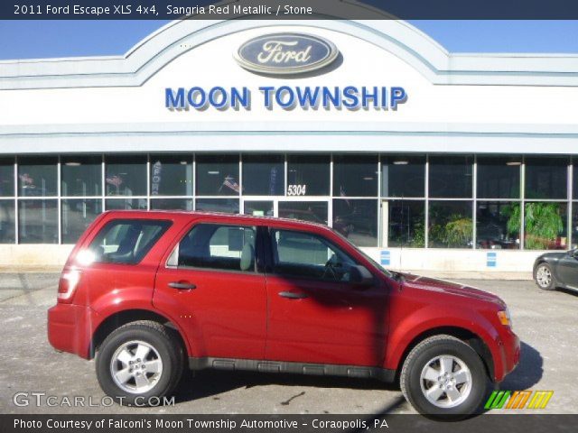 2011 Ford Escape XLS 4x4 in Sangria Red Metallic