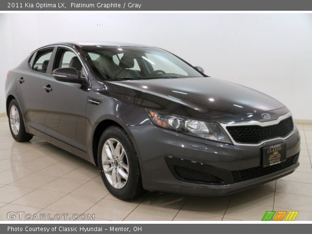 2011 Kia Optima LX in Platinum Graphite