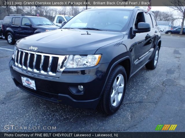 2011 Jeep Grand Cherokee Laredo X Package 4x4 in Brilliant Black Crystal Pearl