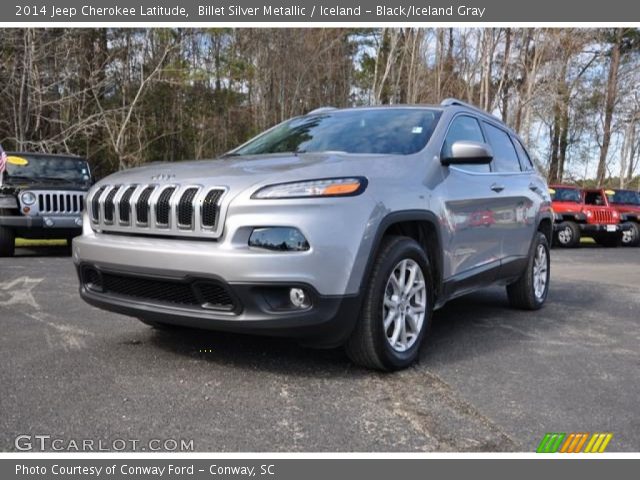 2014 Jeep Cherokee Latitude in Billet Silver Metallic