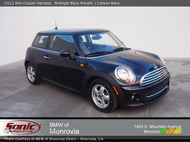 2011 Mini Cooper Hardtop in Midnight Black Metallic