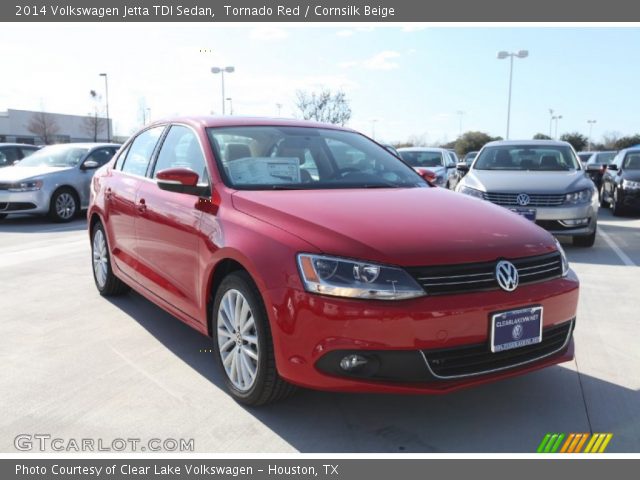 2014 Volkswagen Jetta TDI Sedan in Tornado Red