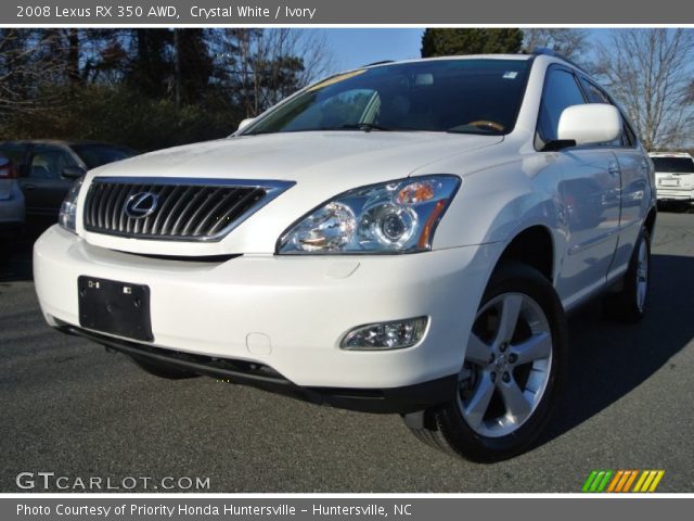 2008 Lexus RX 350 AWD in Crystal White