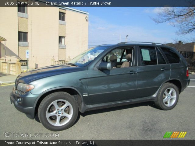 2005 BMW X5 3.0i in Highland Green Metallic