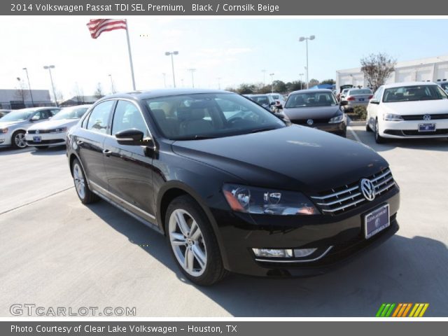 2014 Volkswagen Passat TDI SEL Premium in Black