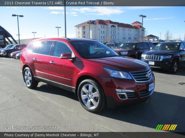 2013 Chevrolet Traverse LTZ AWD in Crystal Red Tintcoat