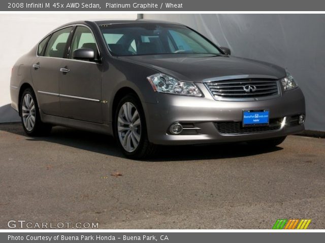 2008 Infiniti M 45x AWD Sedan in Platinum Graphite