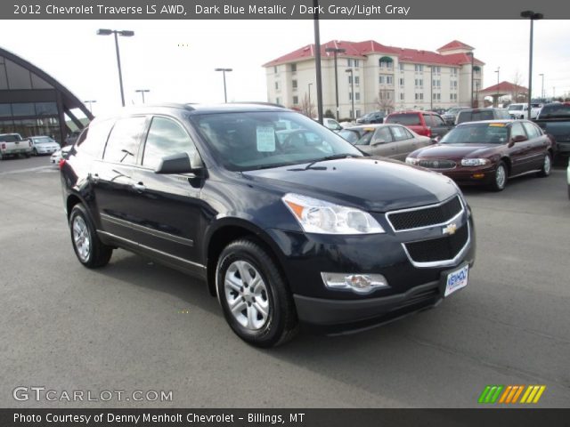 2012 Chevrolet Traverse LS AWD in Dark Blue Metallic