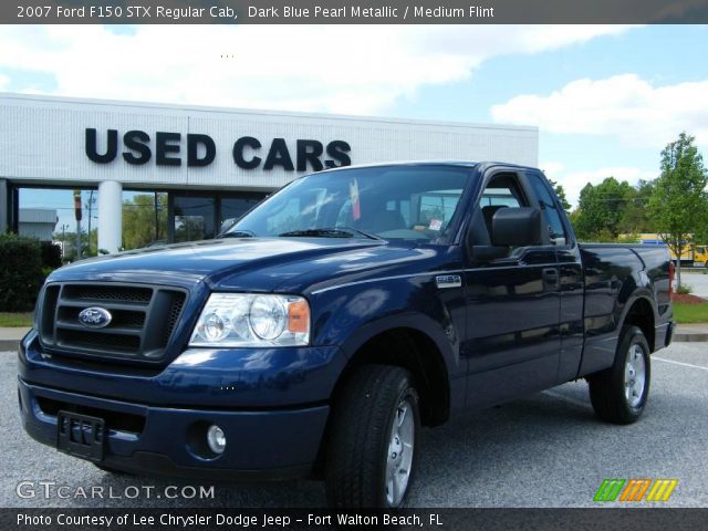 2007 Ford F150 STX Regular Cab in Dark Blue Pearl Metallic